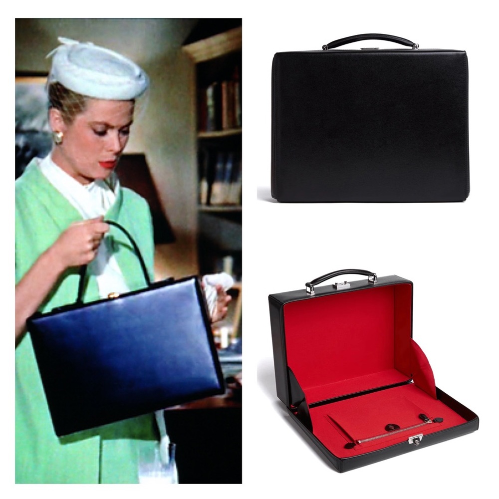 MARK CROSS Grace Rear Window Overnight Bag Gerald Briefcase Black NEW NWT